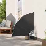 vidaXL Ecran de intimitate pentru balcon Antracit 115 x 115 cm