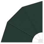 vidaXL Ecran de intimitate pentru balcon Verde închis 115 x 115 cm