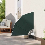 vidaXL Ecran de intimitate pentru balcon Verde închis 115 x 115 cm