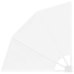 vidaXL Ecran de intimitate pentru balcon Alb 115 x 115 cm Poliester