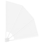 vidaXL Ecran de intimitate pentru balcon Alb 115 x 115 cm Poliester