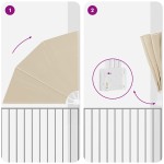 vidaXL Ecran de intimitate pentru balcon Bej 160 x 160 cm Poliester