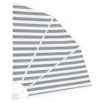 vidaXL Ecran de intimitate pentru balcon Antracit și Alb 160 x 160 cm