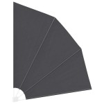 vidaXL Ecran de intimitate pentru balcon Negru 210 x 210 cm Poliester