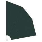 vidaXL Ecran de intimitate pentru balcon Verde închis 210 x 210 cm