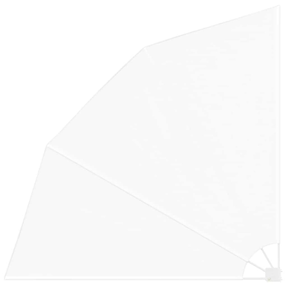 vidaXL Ecran de intimitate pentru balcon Alb 210 x 210 cm Poliester