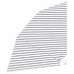 vidaXL Ecran de intimitate pentru balcon Antracit și Alb 210 x 210 cm