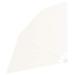 vidaXL Ecran de intimitate pentru balcon Crem 160 x 160 cm Poliester