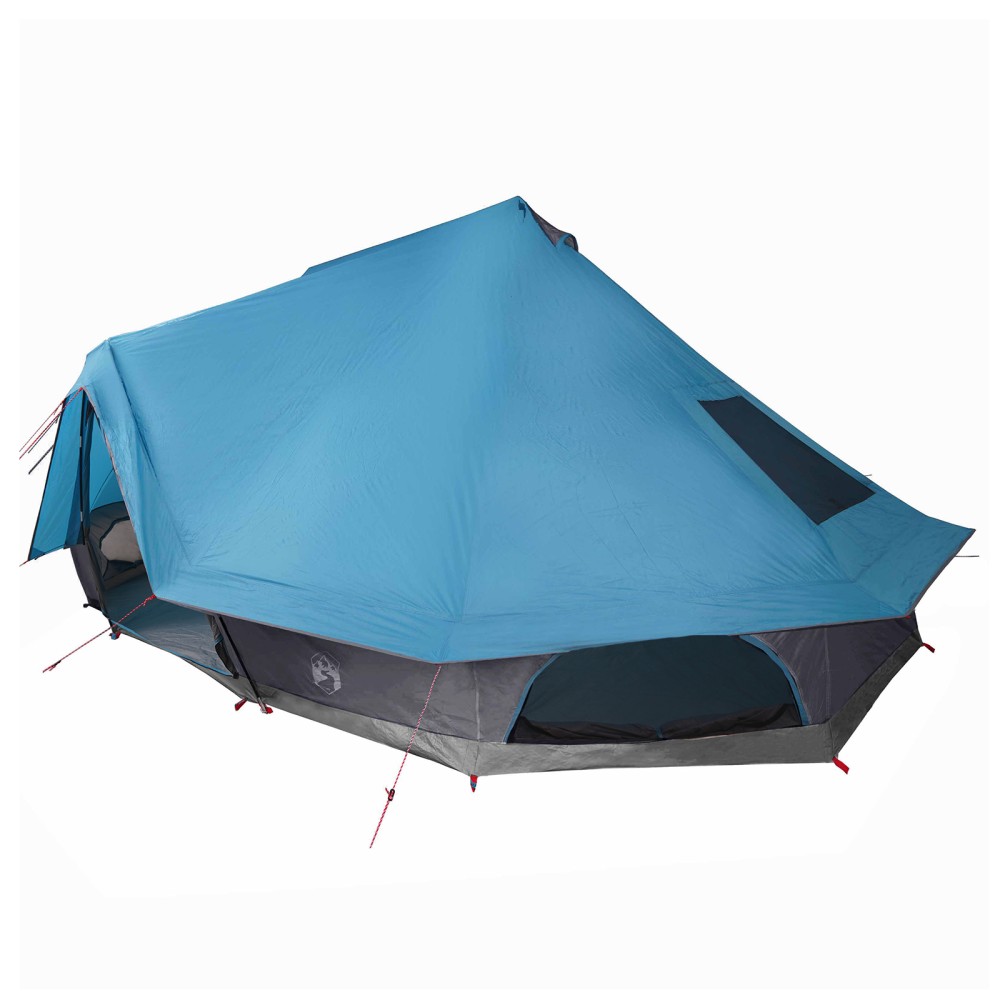 vidaXL Cort de familie Tipi cu acoperiș albastru 680 x 430 x 270 cm