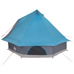 vidaXL Cort Familial Tipi Albastru pentru 8 Persoane Impermeabil vidaXL Cort Familial Tipi Albastru pentru 8 Persoane Impermeabil