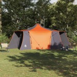 vidaXL Cort cu acoperiș Gri și Portocalie 492 x 492 x 275 cm Poliester vidaXL Cort cu acoperiș Gri și Portocalie 492 x 492 x 275 cm Poliester