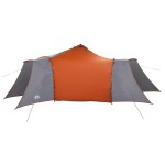 vidaXL Cort cu acoperiș Gri și Portocalie 492 x 492 x 275 cm Poliester vidaXL Cort cu acoperiș Gri și Portocalie 492 x 492 x 275 cm Poliester