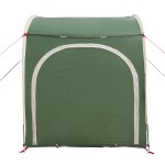 vidaXL Cort pentru depozitare biciclete Verde 218 x 156 x 180 cm