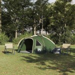 vidaXL Cort cu acoperiș Verde Mediu Poliester și fibră de sticlă vidaXL Cort cu acoperiș Verde Mediu Poliester și fibră de sticlă