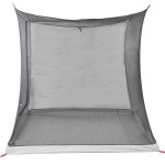 vidaXL Cort interior Negru 208 x 140 x 175 cm Plasă