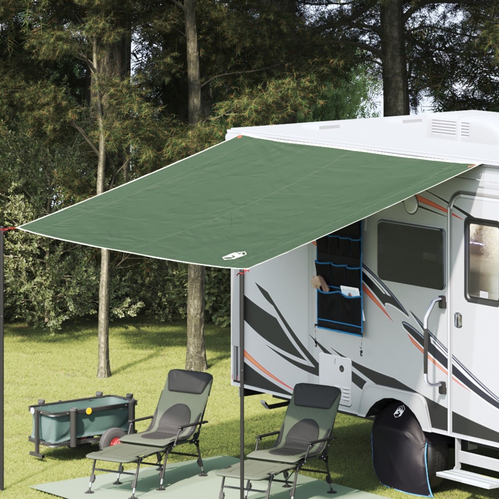 vidaXL Tarp rezistent la apă Verde 300 x 240 cm
