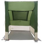 vidaXL Cort cu acoperiș Altele cu aerisire de aer Verde și Negru 194 x 180 x 210 cm vidaXL Cort cu acoperiș Altele cu aerisire de aer Verde și Negru 194 x 180 x 210 cm