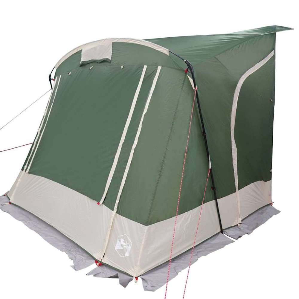 vidaXL Cort cu acoperiș Altele Verde și Negru 285 x 255 x 245 cm Poliester