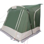 vidaXL Cort cu acoperiș Altele Verde și Negru 285 x 255 x 245 cm Poliester vidaXL Cort cu acoperiș Altele Verde și Negru 285 x 255 x 245 cm Poliester