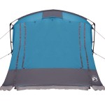 vidaXL Cort cu acoperiș Altele Albastru și Negru 285 x 255 x 245 cm Poliester vidaXL Cort cu acoperiș Altele Albastru și Negru 285 x 255 x 245 cm Poliester