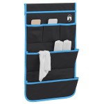 vidaXL Sac de depozitare cu depozitare Gri 66 x 40 cm oxford vidaXL Sac de depozitare cu depozitare Gri 66 x 40 cm oxford