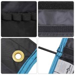 vidaXL Sac de depozitare cu depozitare 125 x 48 cm Oxford vidaXL Sac de depozitare cu depozitare 125 x 48 cm Oxford