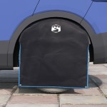 vidaXL Capac roată 76 x 74 cm oxford vidaXL Capac roată 76 x 74 cm oxford