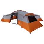 vidaXL Cort de Familie Gri și portocaliu 833 x 585 x 216 cm Poliester vidaXL Cort de Familie Gri și portocaliu 833 x 585 x 216 cm Poliester