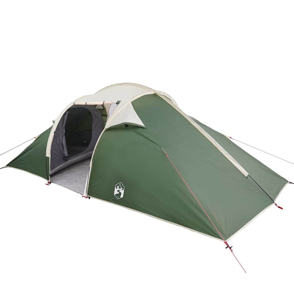 vidaXL Cort cu acoperiș Altele Verde și Negru 510 x 240 x 156 cm Poliester