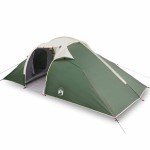 vidaXL Cort cu acoperiș Altele Verde și Negru 510 x 240 x 156 cm Poliester vidaXL Cort cu acoperiș Altele Verde și Negru 510 x 240 x 156 cm Poliester