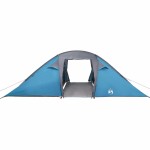 vidaXL Cort cu acoperiș Altele Albastru și Negru 510 x 240 x 156 cm Poliester vidaXL Cort cu acoperiș Altele Albastru și Negru 510 x 240 x 156 cm Poliester