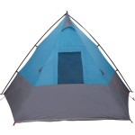 vidaXL Cort cu acoperiș Altele cu aerisire de aer Albastru și Negru 383 x 338 x 217 cm vidaXL Cort cu acoperiș Altele cu aerisire de aer Albastru și Negru 383 x 338 x 217 cm