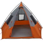 vidaXL Cort cu acoperiș Altele Gri și Portocaliu și Negru 383 x 338 x 217 cm vidaXL Cort cu acoperiș Altele Gri și Portocaliu și Negru 383 x 338 x 217 cm