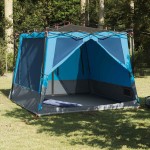 vidaXL Cort cu acoperiș Altele cu aerisire de aer Albastru și Negru 291 x 291 cm vidaXL Cort cu acoperiș Altele cu aerisire de aer Albastru și Negru 291 x 291 cm