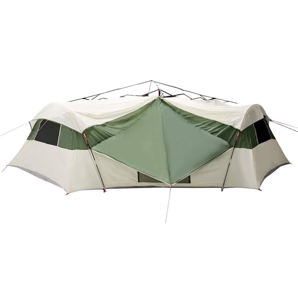 vidaXL Cort interior cu acoperiș Verde 520 x 520 x 190 cm tafta