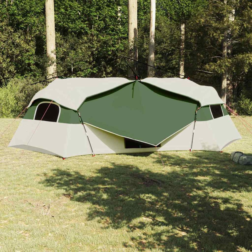 vidaXL Cort interior cu acoperiș Verde 520 x 520 x 190 cm tafta