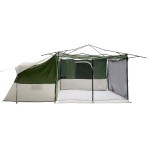 vidaXL Cort interior cu acoperiș Verde 520 x 520 x 190 cm tafta
