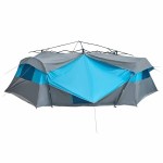 vidaXL Cort cu acoperiș Altele cu aerisire de aer Albastru și Negru 520 x 520 x 190 cm vidaXL Cort cu acoperiș Altele cu aerisire de aer Albastru și Negru 520 x 520 x 190 cm