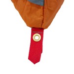 vidaXL Cort interior Gri și Portocalie 520 x 520 x 190 cm tafta