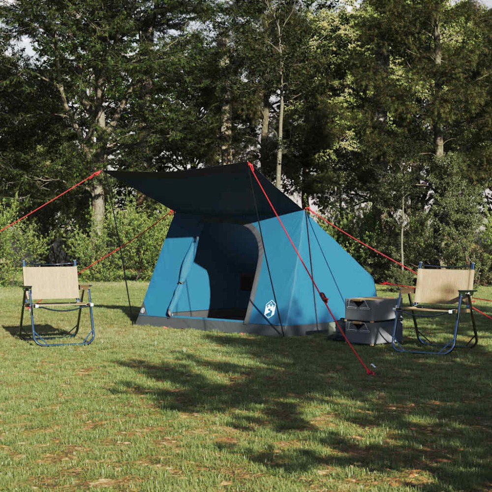 vidaXL Cort albastru 223 x 163 x 130 cm