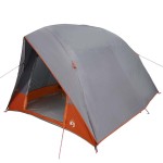 vidaXL Cort Gri și portocaliu 275 x 230 x 140 cm