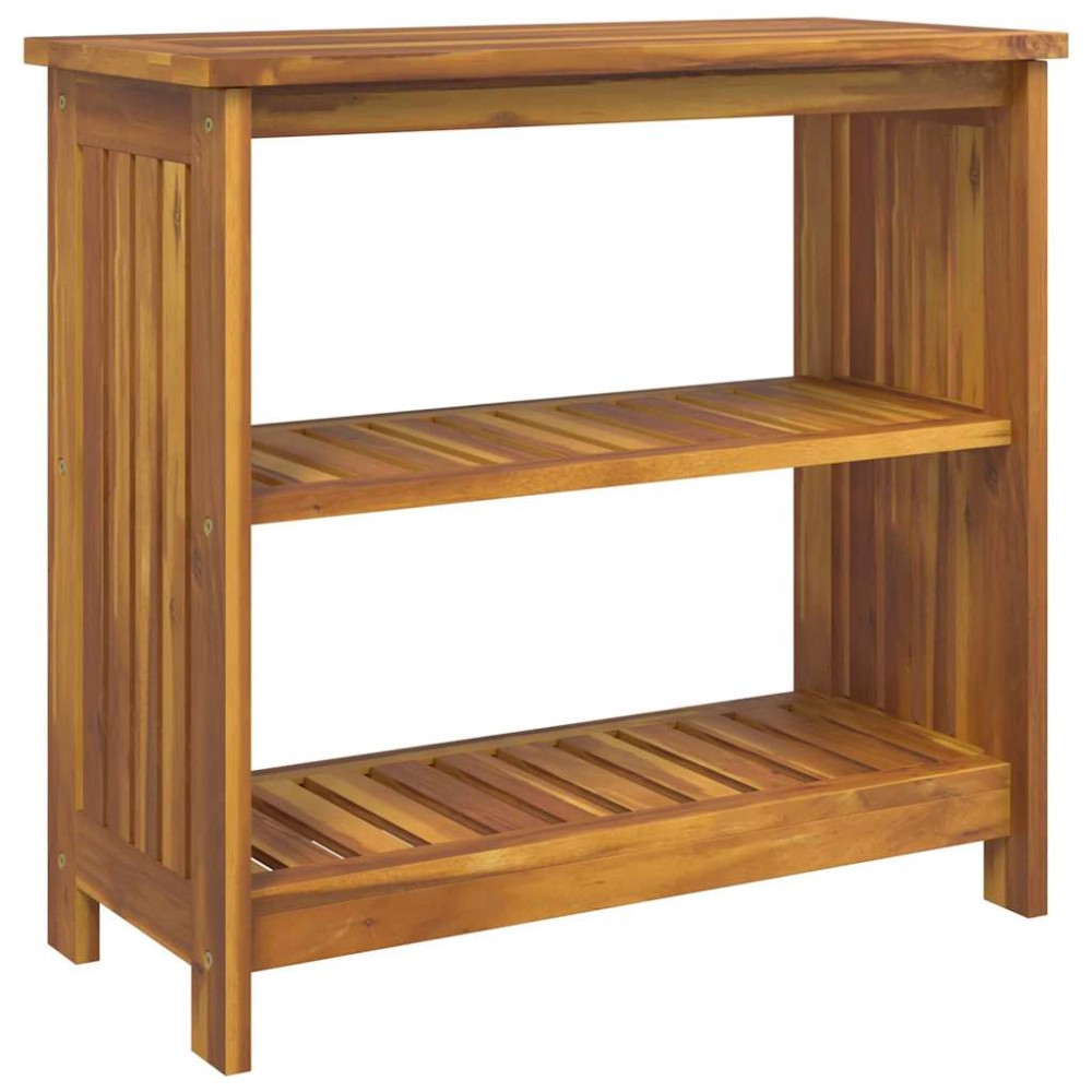 vidaXL Dulap de grădină Maro 75 x 35 x 70cm Lemn masiv de acacia