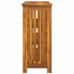 vidaXL Dulap de grădină Maro 75 x 35 x 70cm Lemn masiv de acacia vidaXL Dulap de grădină Maro 75 x 35 x 70cm Lemn masiv de acacia
