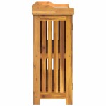 vidaXL Dulap de grădină Maro 78 x 36.5 x 78cm Lemn masiv de acacia vidaXL Dulap de grădină Maro 78 x 36.5 x 78cm Lemn masiv de acacia
