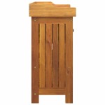 vidaXL Dulap de grădină Maro 78 x 36.5 x 78cm Lemn masiv de acacia vidaXL Dulap de grădină Maro 78 x 36.5 x 78cm Lemn masiv de acacia