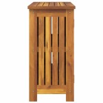 vidaXL Dulap de grădină Maro 78 x 36.5 x 78cm Lemn masiv de acacia