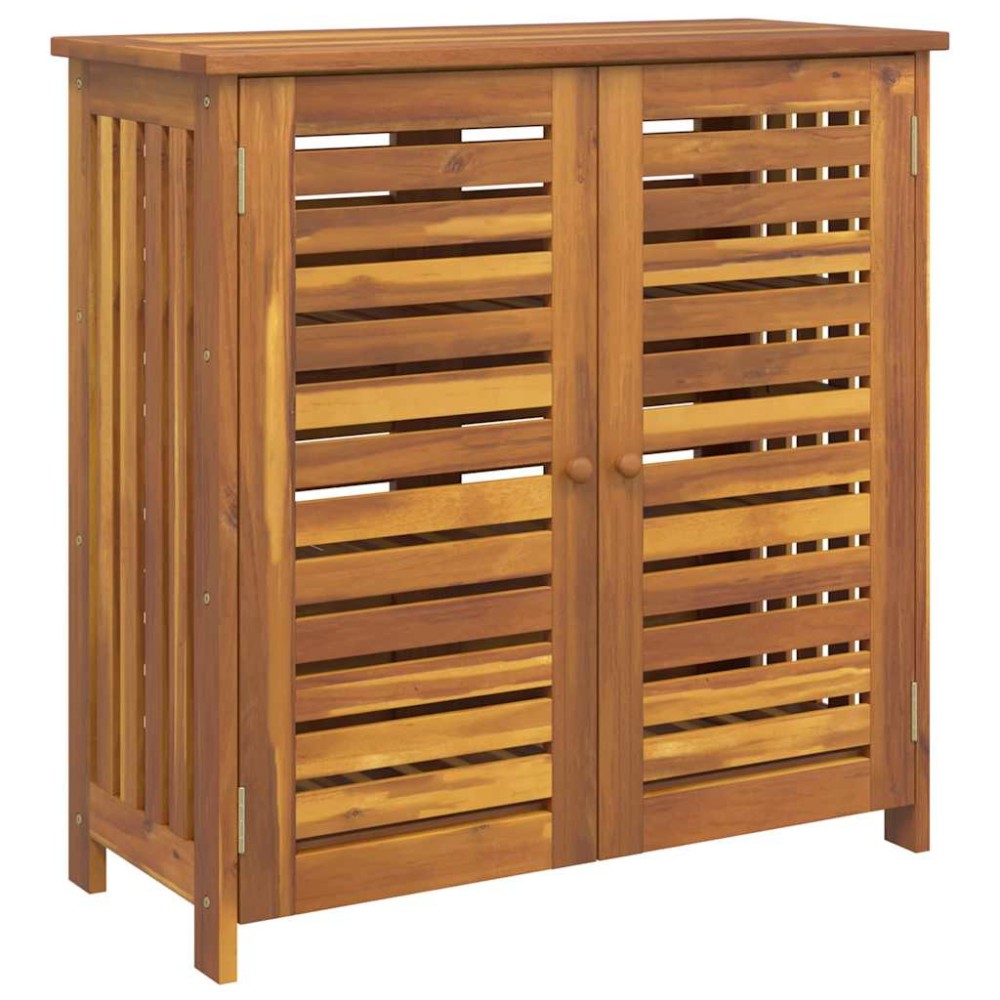 vidaXL Dulap de grădină Maro 78 x 36.5 x 78cm Lemn masiv de acacia