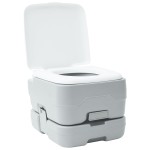 vidaXL Toaletă de camping portabilă, 10L apă curată & 10L deșeuri vidaXL Toaletă de camping portabilă, 10L apă curată & 10L deșeuri