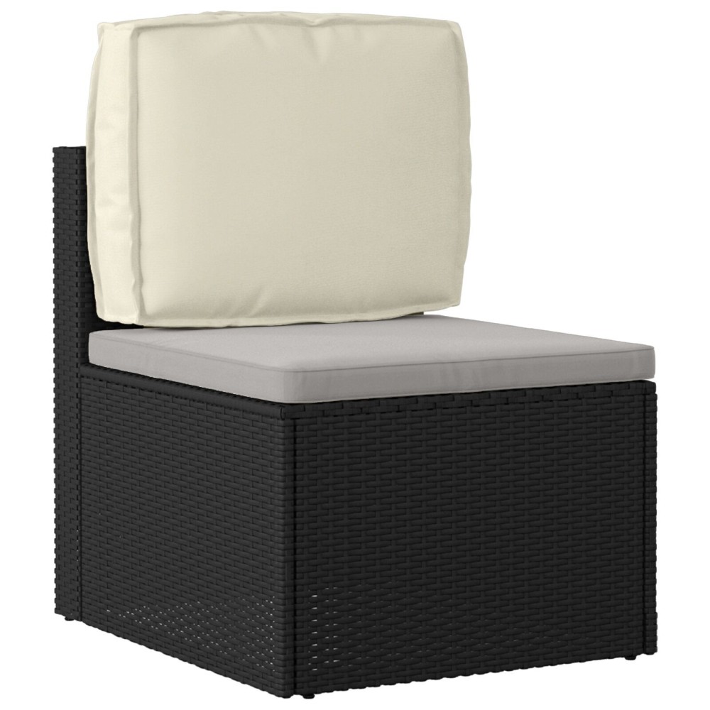 vidaXL Pernă pentru spătar crema, 50 x 40 x 12 cm, din țesătură Oxford