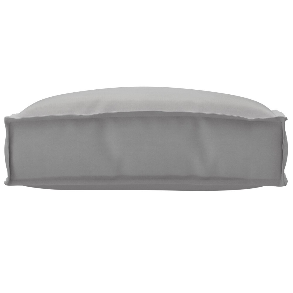 vidaXL Cojoc de Palet pentru Scaun Gri 50x50x12 cm, Țesătură Oxford